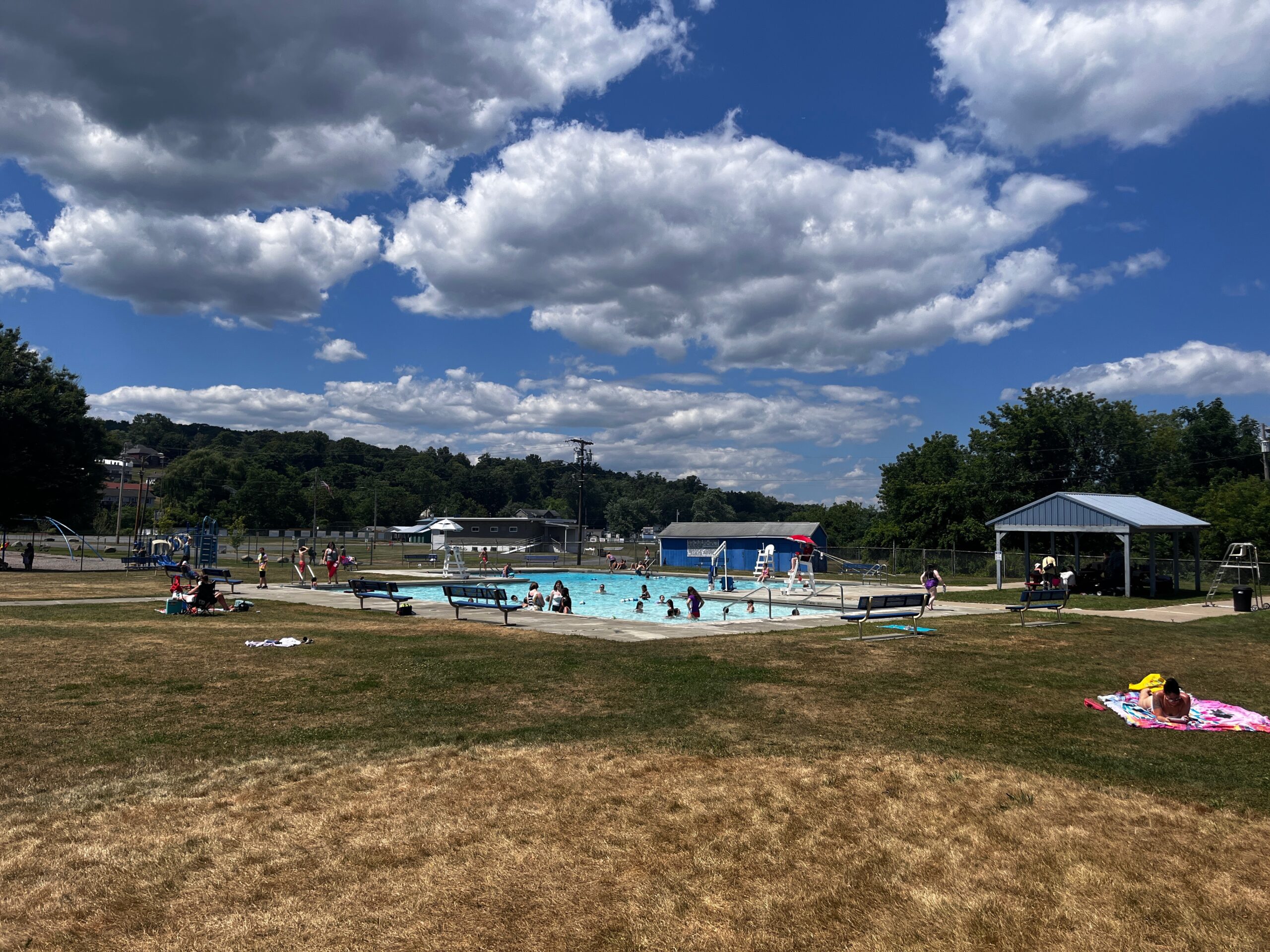 Mosher Park Pool in Ravena, NY