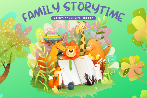 LibcalFamily Storytime Poster 576 × 384 px 1